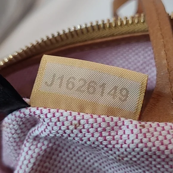 DOONEY & BOURKE Honey Gold Embossed Croc Leather Tote Briefcase Shoulder Bag - Picture 13 of 13